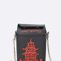 Chinese Take Out Box Fashion Clutch