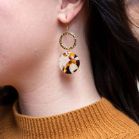 Rylee Earrings - Caramel Latte