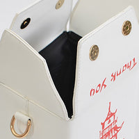 Chinese Take Out Box Fashion Clutch