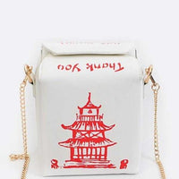 Chinese Take Out Box Fashion Clutch