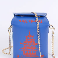 Chinese Take Out Box Fashion Clutch