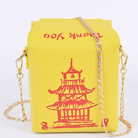 Chinese Take Out Box Fashion Clutch