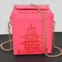 Chinese Take Out Box Fashion Clutch