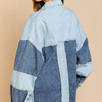 Colorblock Oversized Jacket