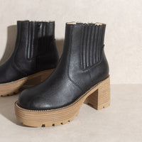 OASIS SOCIETY Aubrey - Platform Paneled Boots