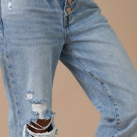 ROLLED UP BOYFRIEND JEANS