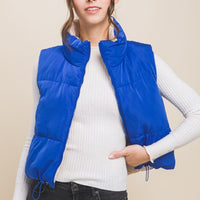 Woven Solid Reversible Vest