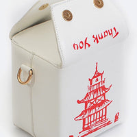 Chinese Take Out Box Fashion Clutch