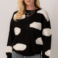 Fuzzy Cloud Sweater