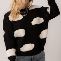 Fuzzy Cloud Sweater