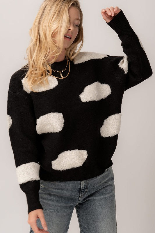 Fuzzy Cloud Sweater