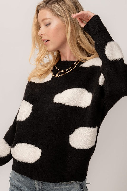 Fuzzy Cloud Sweater