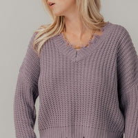 Lilac Knit Sweater