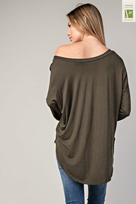 Long Sleeve Bamboo Top