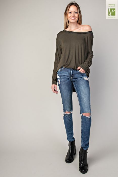 Long Sleeve Bamboo Top