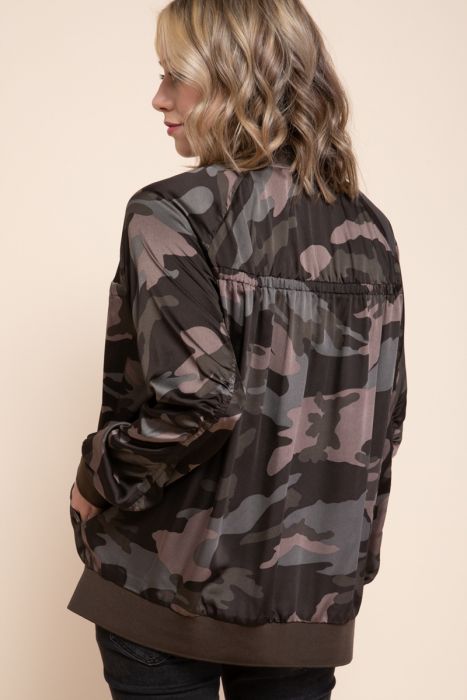 Camo Bomber Jacket